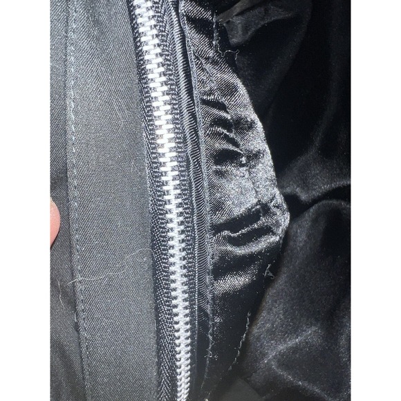 Pierre Cardin Black Full Length Over Coat Sz 40R Button up Front Removal Liner - Picture 4 of 4